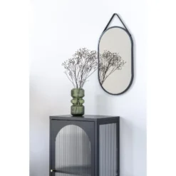 Adelaide - Petit Meuble De Rangement En Verre Et Métal H50cm - Couleur - Noir 17 Adelaide - Petit Meuble De Rangement En Verre Et Métal H50cm - Couleur - Noir -Pas Cher Mobiliora Magasin vitrine 22075097