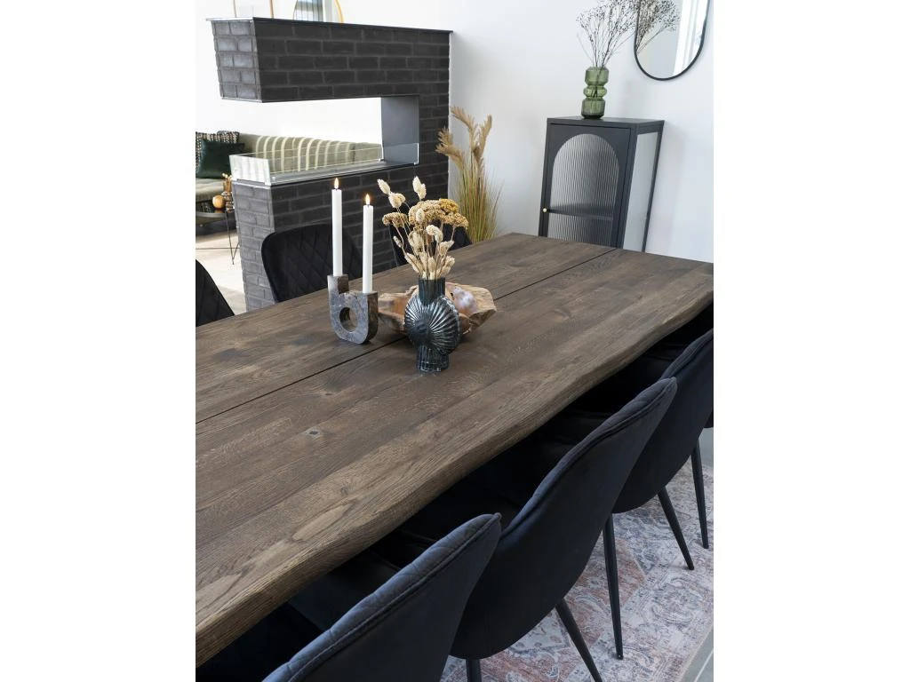 Adelaide - Petit Meuble De Rangement En Verre Et Métal H50cm - Couleur - Noir 11 Adelaide - Petit Meuble De Rangement En Verre Et Métal H50cm - Couleur - Noir – Image 9